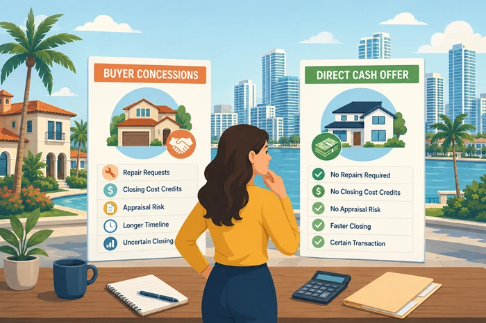 Buyer Concessions vs. Direct Cash Offers in Miami