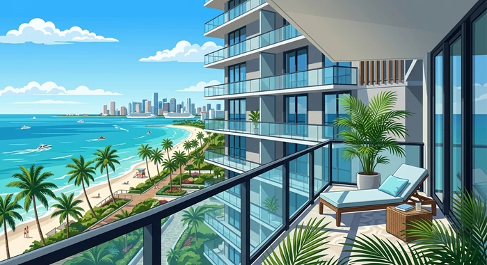 Miami Condo With Balcony: A Smart Short-Term Rental