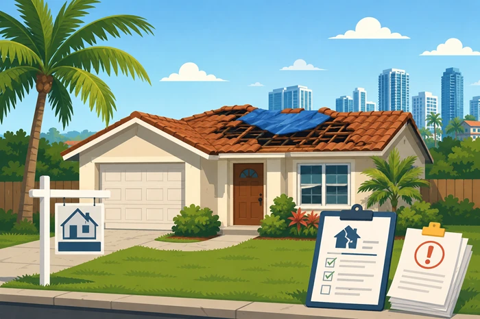 Can You Sell a South Florida Home with Roof Damage?